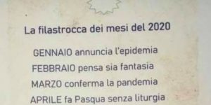 filastrocca mesi 2020