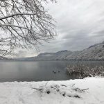 Maltempo e neve in Piemonte, nel Vco la zona dei laghi è la più colpita: 20cm di coltre bianca [FOTO]