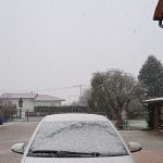 Maltempo, nevica in pianura in Veneto: Vicenza si sveglia imbiancata [FOTO]