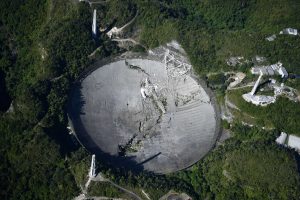 radiotelescopio arecibo crollo