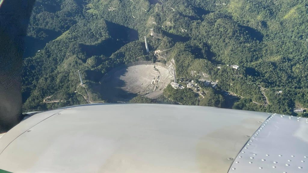 radiotelescopio arecibo crollo