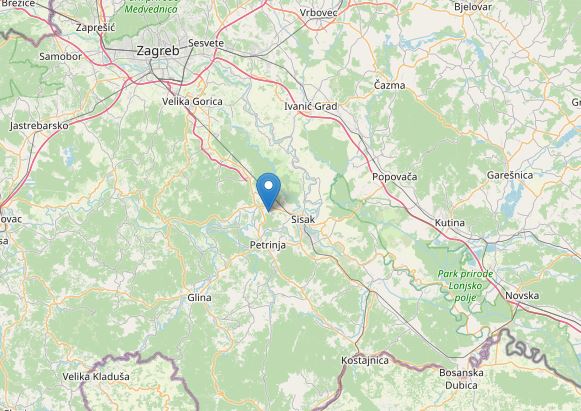 terremoto croazia petrinja sisak