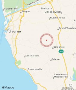 terremoto orciano pisano vigilia natale