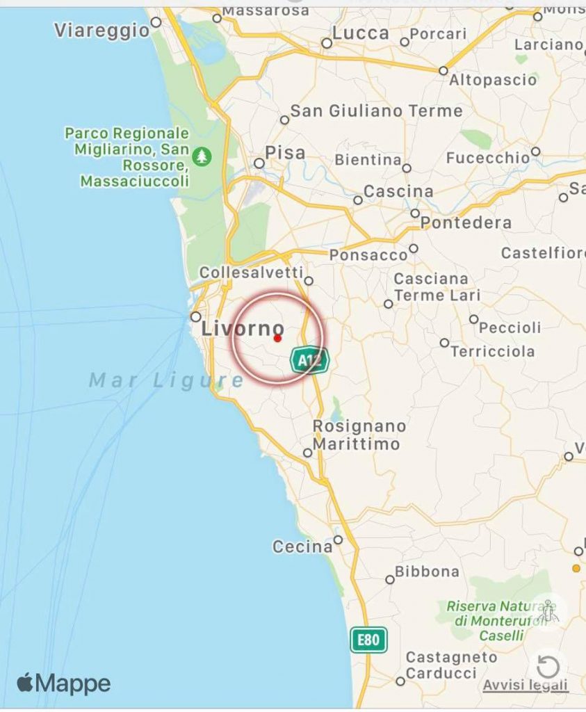 terremoto orciano pisano vigilia natale