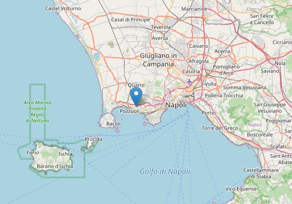 terremoto napoli pozzuoli oggi
