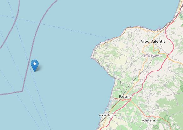 terremoto tirreno calabria