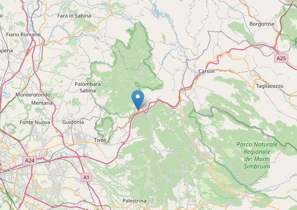 terremoto roma lazio oggi