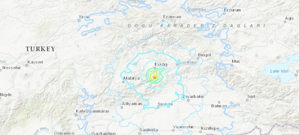 terremoto oggi turchia