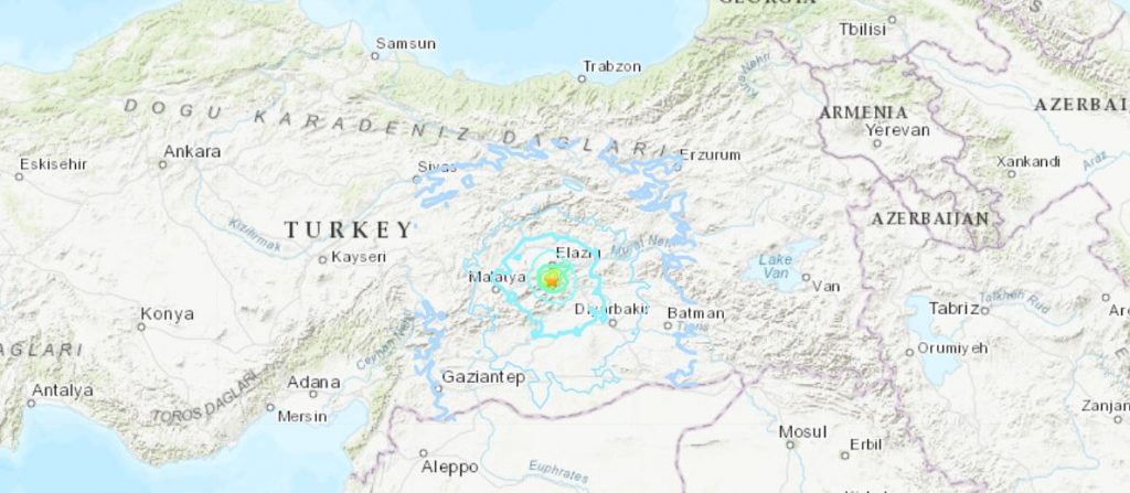 terremoto oggi turchia