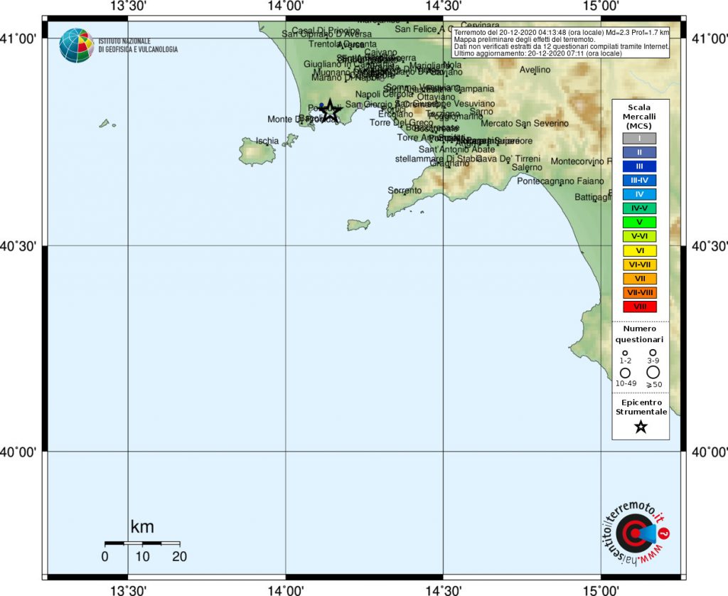 terremoto pozzuoli napoli