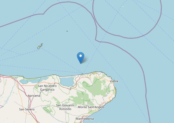 terremoto puglia costa garganica