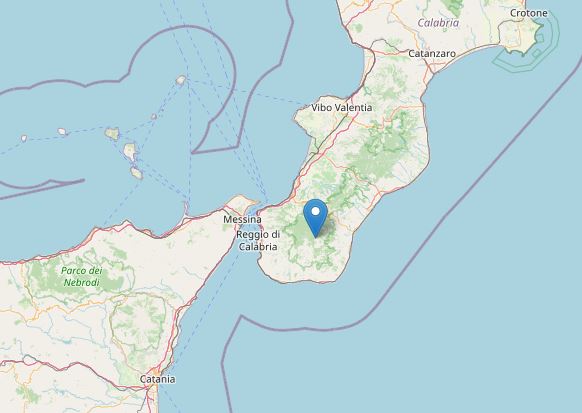 terremoto reggio calabria oggi