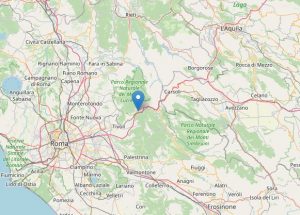 terremoto roma lazio oggi