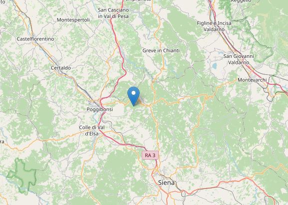 terremoto toscana siena firenze