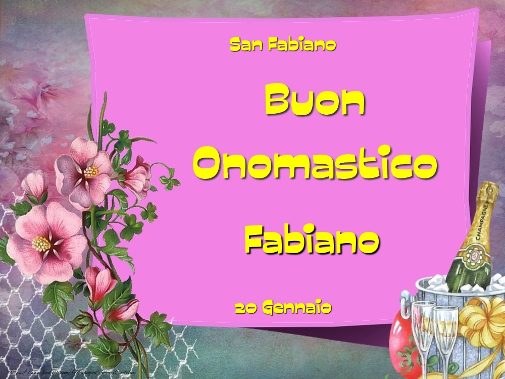 auguri onomastico fabiano