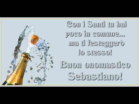 auguri onomastico sebastiano