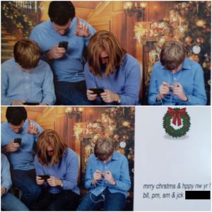 cartoline natale divertenti