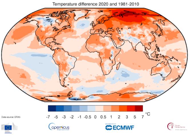 copernicus 2020 caldo