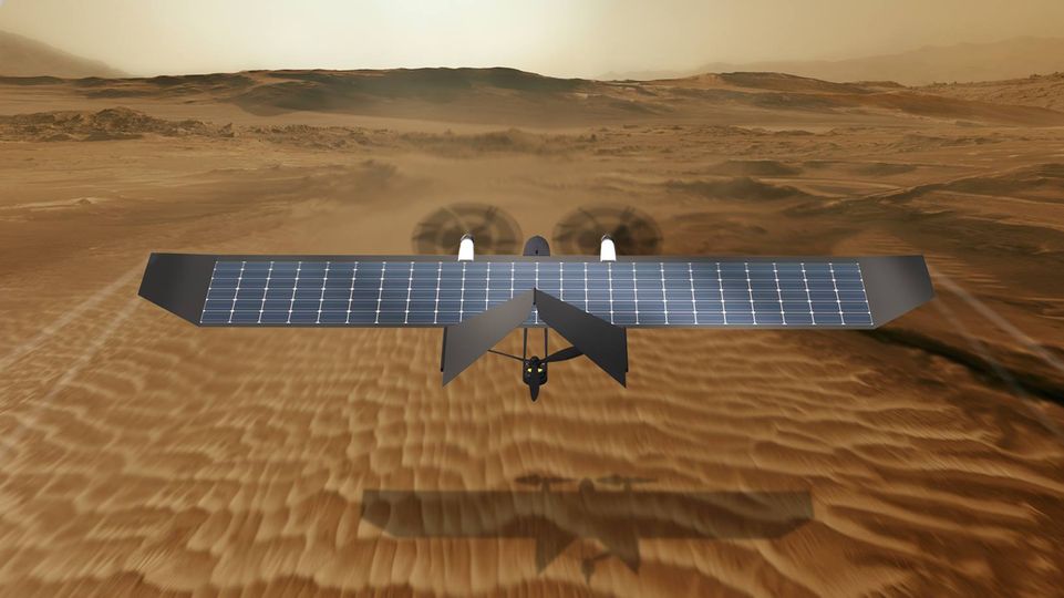 drone solare marte