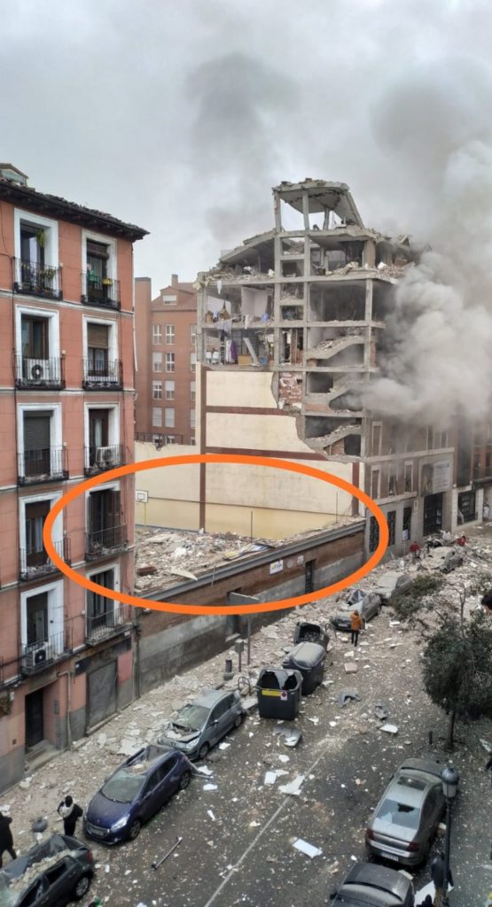 esplosione madrid campetto