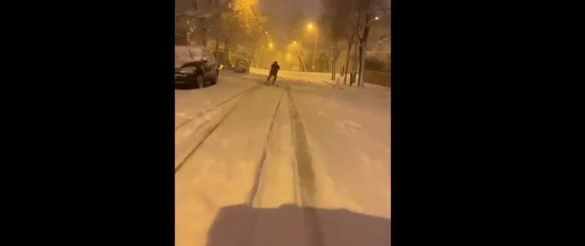 madrid neve