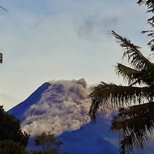 merapi eruzione indonesia