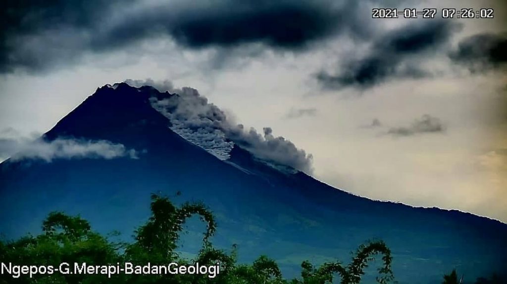 merapi eruzione indonesia