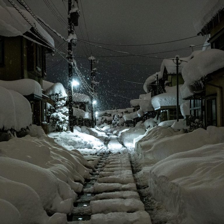 neve Giappone Toyama