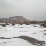 Maltempo, rara nevicata nello Yemen: accumuli abbondanti nel governatorato di Sa’da, non si vedeva tanta neve da 50 anni [FOTO]