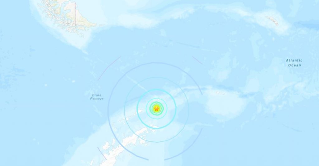 terremoto antartide cile