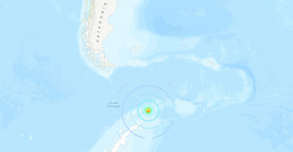 terremoto antartide cile