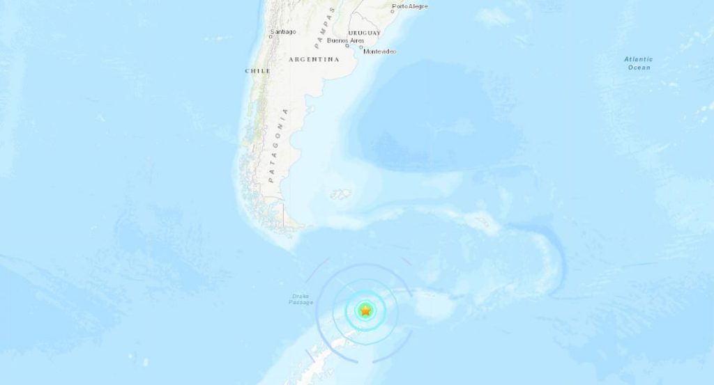 terremoto antartide cile