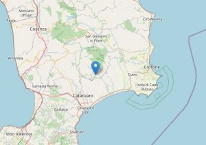terremoto calabria oggi zagarise catanzaro