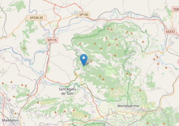 terremoto campania benevento