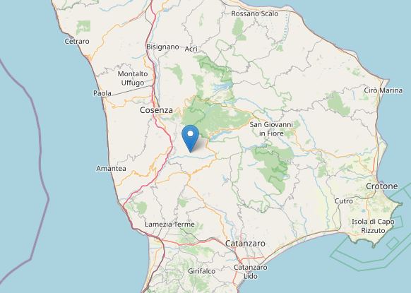 terremoto oggi calabria cosenza