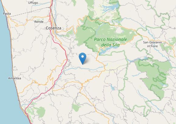 terremoto oggi calabria cosenza