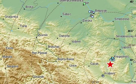 terremoto serbia