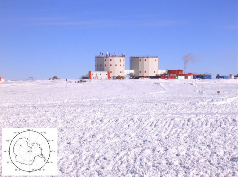 La stazione italo-francese CONCORDIA, Dome C, Antartide (ph. D. Di Mauro, PNRA/IPEV)