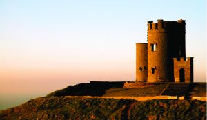 O’Brien’s Tower cliffs of moher
