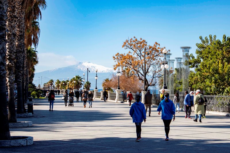 Reggio Calabria Via Marina 4 febbraio 2021