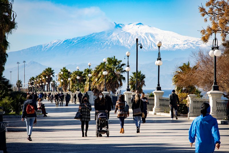 Reggio Calabria Via Marina 4 febbraio 2021