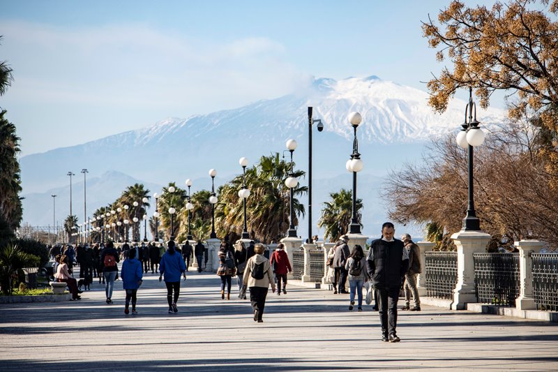 Reggio Calabria Via Marina 4 febbraio 2021