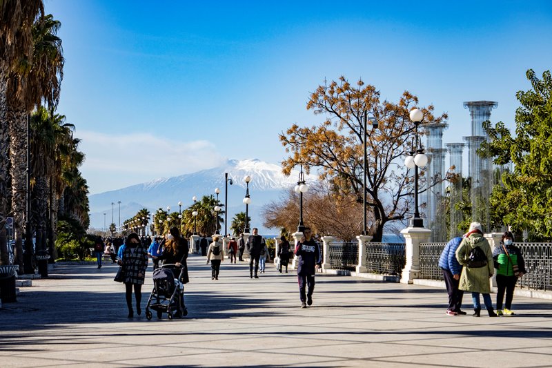 Reggio Calabria Via Marina 4 febbraio 2021