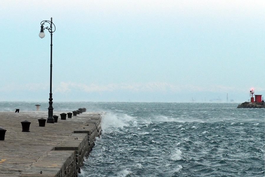 Raffiche di Bora a Trieste