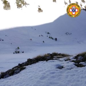 Ricerche dei 4 escursionisti dispersi sul Monte Velino