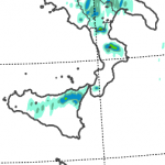 Allerta Meteo Calabria e Sicilia: +20°C nel messinese, ultime ore miti. Il fronte polare arriverà Domenica con neve fin sulle spiagge