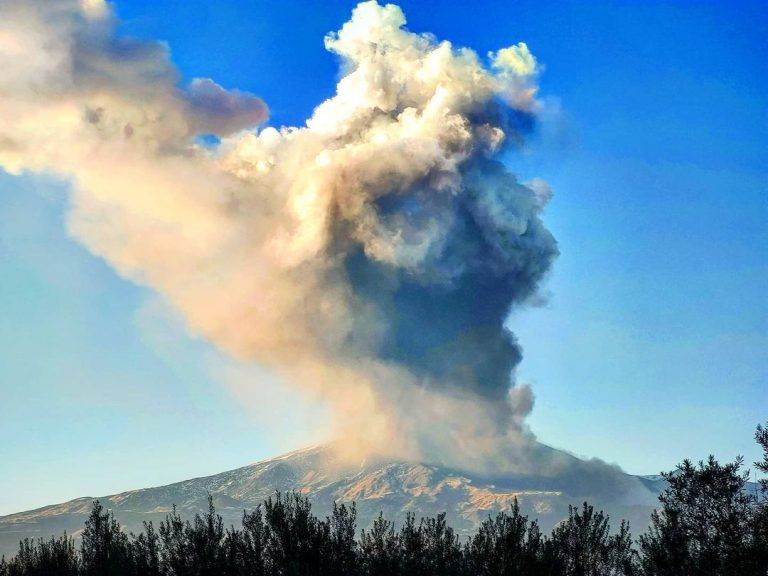etna eruzione 16 febbraio 2021