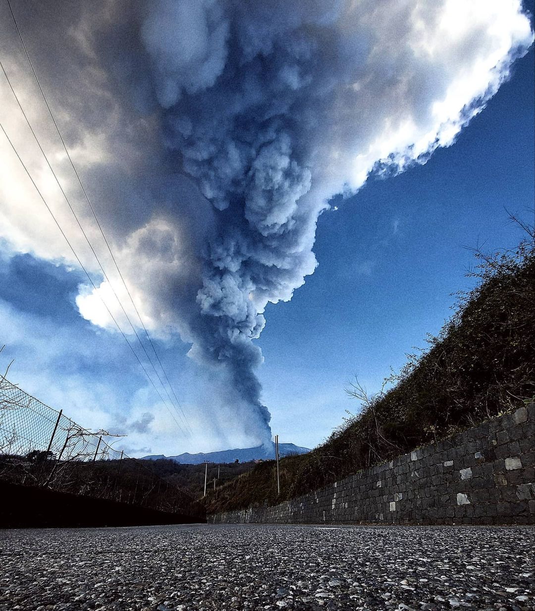 etna foto eruzione 19 febbraio 2021