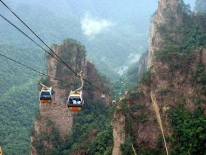 funivia monte tianzi