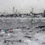 Meteo, freddo e neve a Mosca: -18°C e i fiumi si congelano nella capitale russa [FOTO]